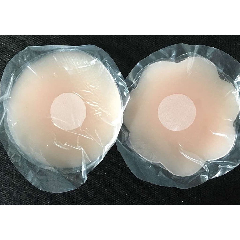 Miếng Dán Ngực Bằng Silicon Mềm Tự Dính Vô Hình Thoải Mái Có Thể Tái Sử Dụng Cho Nữ / Phụ Nữ