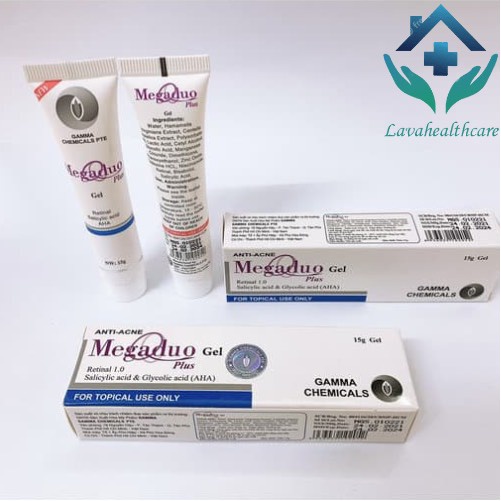 Megaduo gel giảm mụn, mờ sẹo, mờ thâm Tuýp 15g Gamma Chemicals