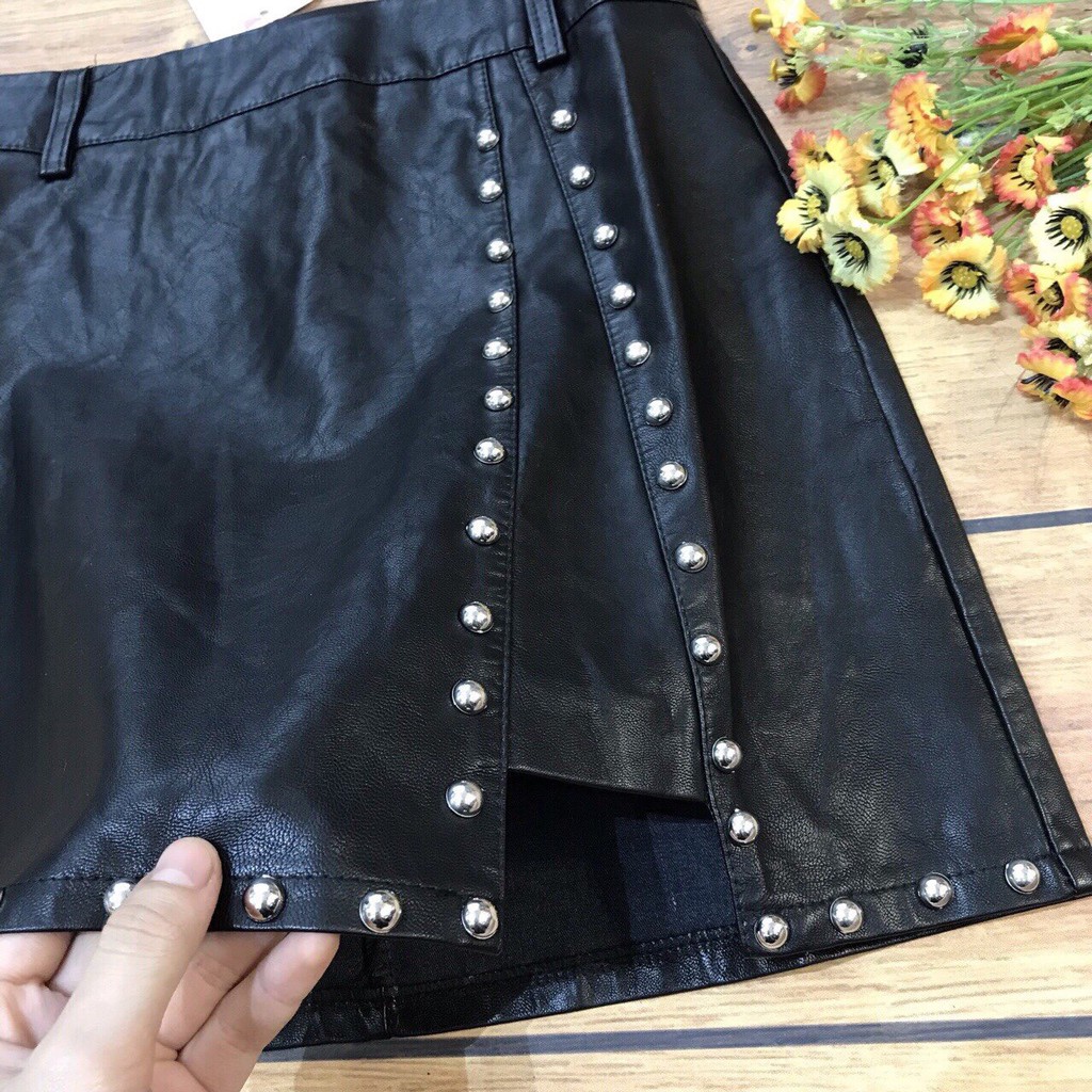 Chân váy da đinh hàng Quảng Châu | BigBuy360 - bigbuy360.vn