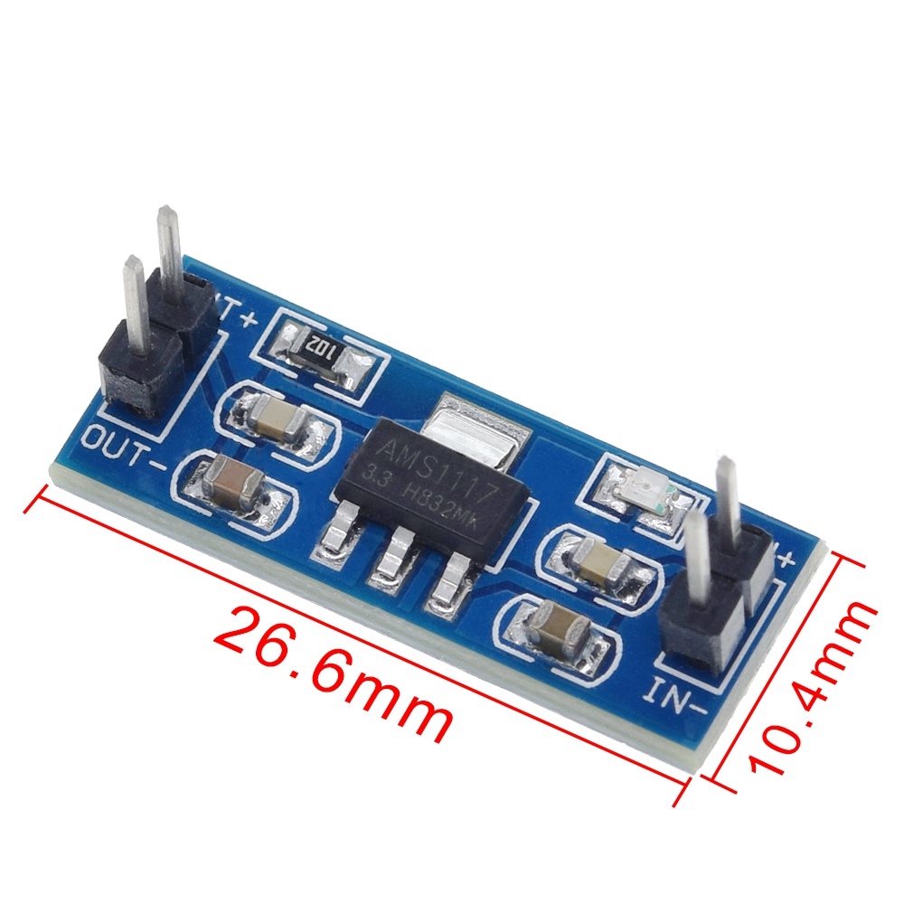 5pcs SMD AMS1117 DC-DC Step Down Buck Converter Power Supply Module DC 4.75-12V to 1.2V 1.5V 1.8V 2.5V 3.3V 5.0V for Arduino | BigBuy360 - bigbuy360.vn