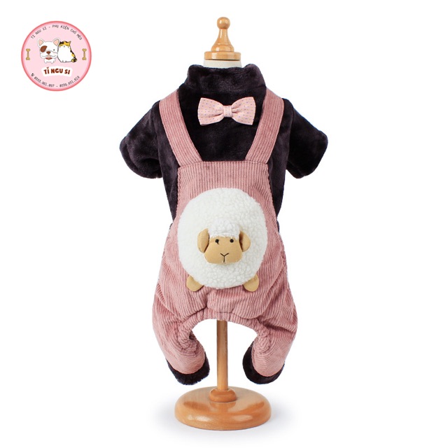 Bộ 4 chân hình con cừu cho thú cưng