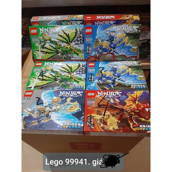 Lê gô Ninja 1317 xếp hình