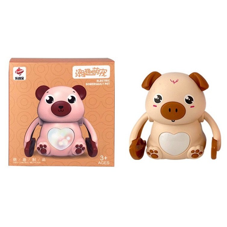 ĐỒ CHƠI KHỈ CẢM ỨNG NHÀO LỘN 360• phát nhạc