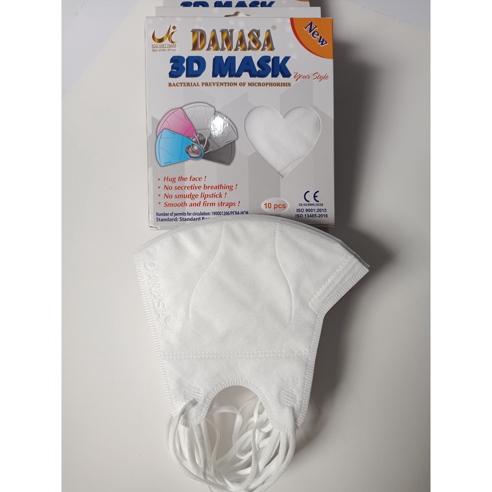 Khẩu trang 3D người lớn DANASA