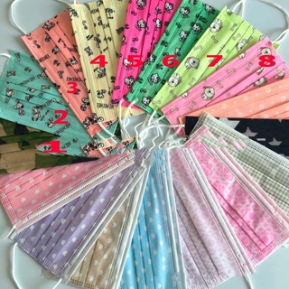 SET 10 KHẨU TRANG Y TẾ MÀU