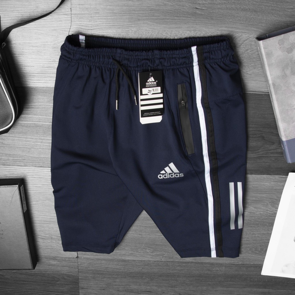 Quần short nam, quần đùi nam thể thao logo in có túi khóa kéo tiện lợi Kenstore194 QS63 | BigBuy360 - bigbuy360.vn