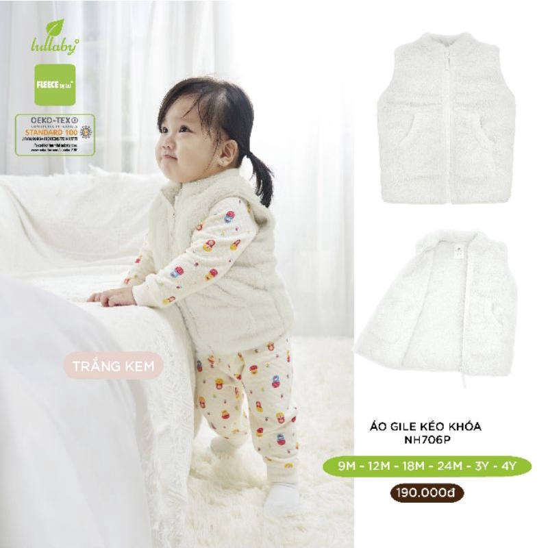 Áo gile lông Lullaby
