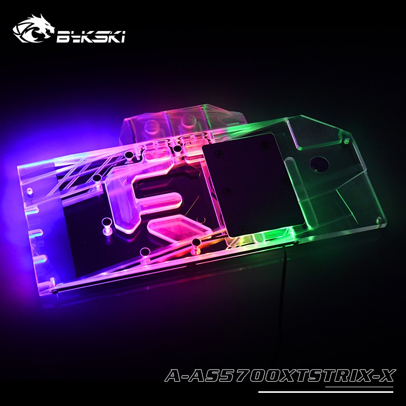 Block VGA Bykski N-AS5700XTSTRIX-X Asus 5700xt Strix Tản nhiệt nước custom- Hyno Store