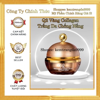Kem q2 vàng q2 xanh q2 nám collagen cải tiến mới