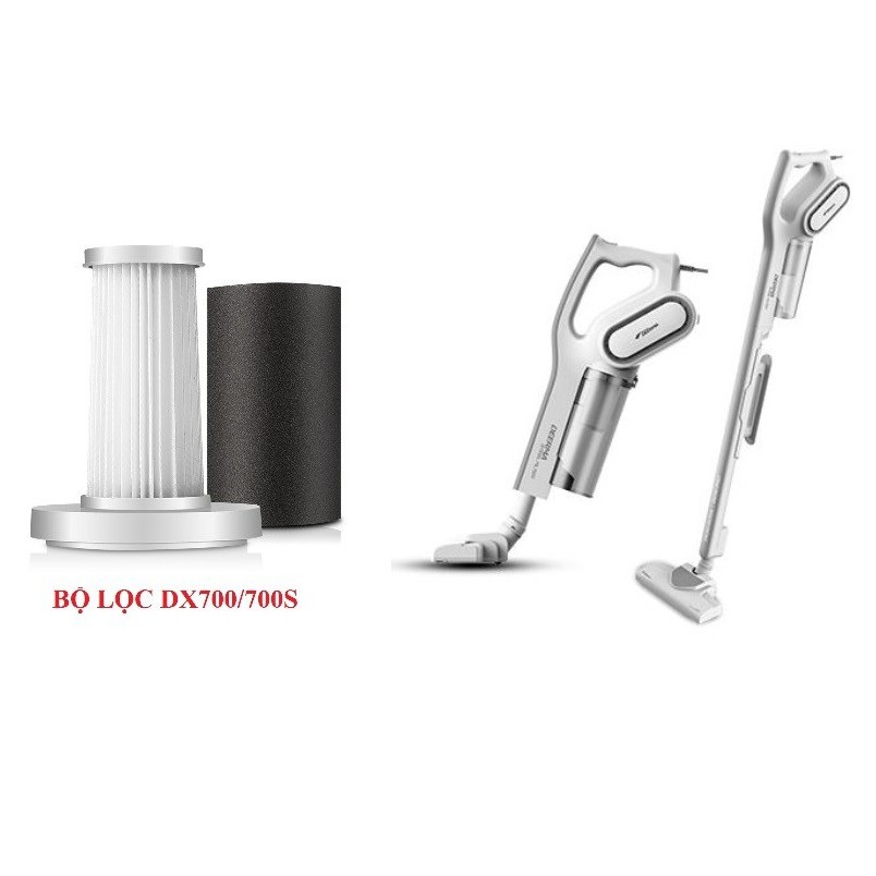 Bộ Lõi lọc Hepa thay thế cho máy hút bụi cầm tay Deerma Xiaomi DX700 / DX700s
