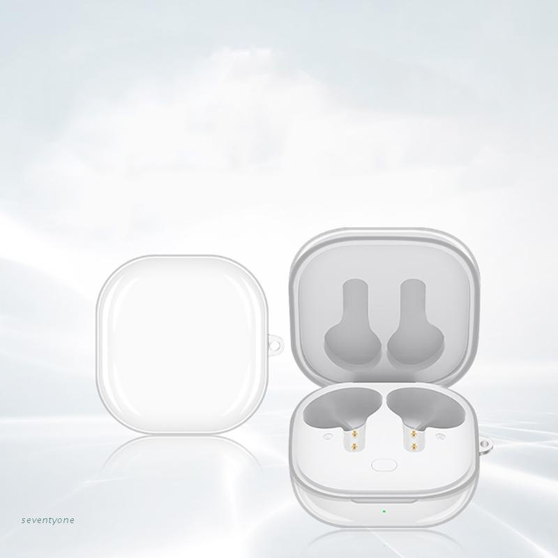 Vỏ Tpu Trong Suốt Bảo Vệ Hộp Sạc Tai Nghe Qcy T13 Ốp