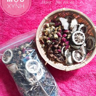 THẢO DƯỢC XÔNG MẶT THẢI ĐỘC DA HANDMADE