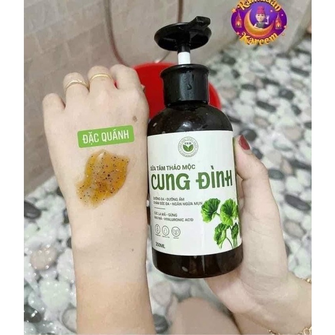 SỮA TẮM CUNG ĐÌNH TRẦN KIM HUYỀN