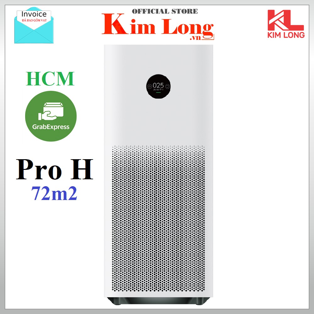 [Hỏa tốc] Máy Lọc Không Khí Xiaomi Pro H Mi Air Purifier Bản Quốc Tế Toàn Cầu - Bảo hành chính hãng 12 tháng