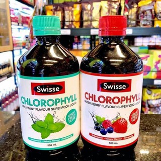 Free Ship Nước Diệp Lục Swisse Chlorophyll 500ml