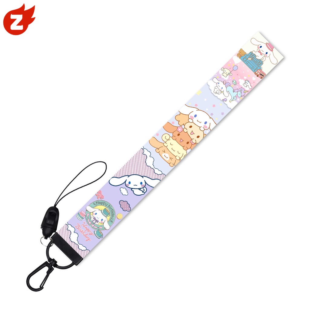 1 Dây Đeo Thẻ ID Hình Cinnamoroll Dễ Thương