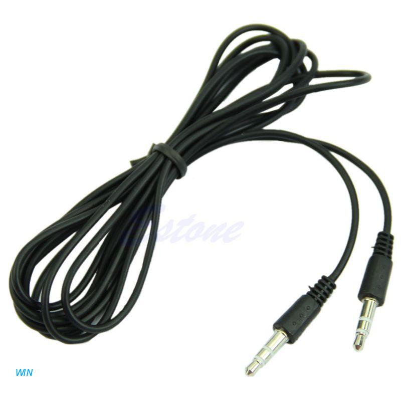 Dây Cáp Âm Thanh Aux 3.5mm Cho Pc Ipod Mp3 Xe Hơi 2m