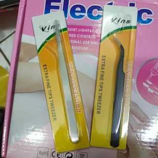 Nhíp Gắp Đá, Gắp Mi màu đen - manh219