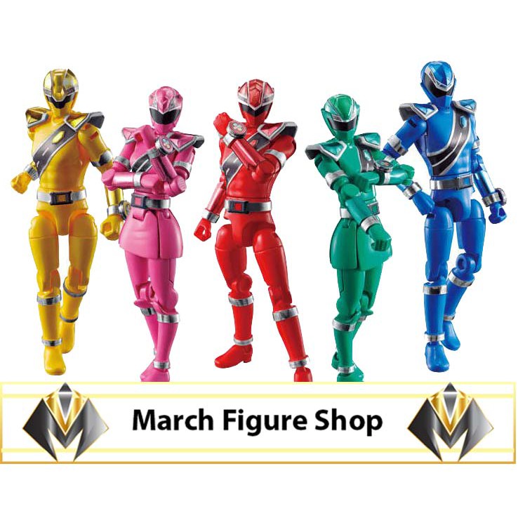 [Mới-có sẵn] Siêu nhân SODO Super Sentai Kiramager Kiramai Red - Blue - Yellow - Pink - Green Ranger - Power Rangers