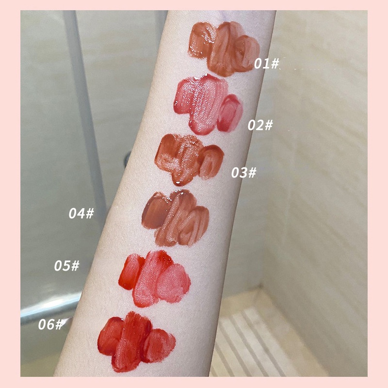 [Hàng Có Sẵn] Son Bóng Tráng Gương Dưỡng Ẩm Hình Hoa Thương Hiệu Maistok