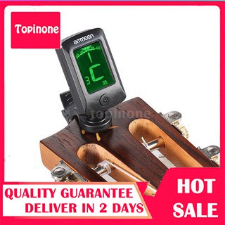 Tuner dạng kẹp màn hình LCD cho đàn nhạc cụ