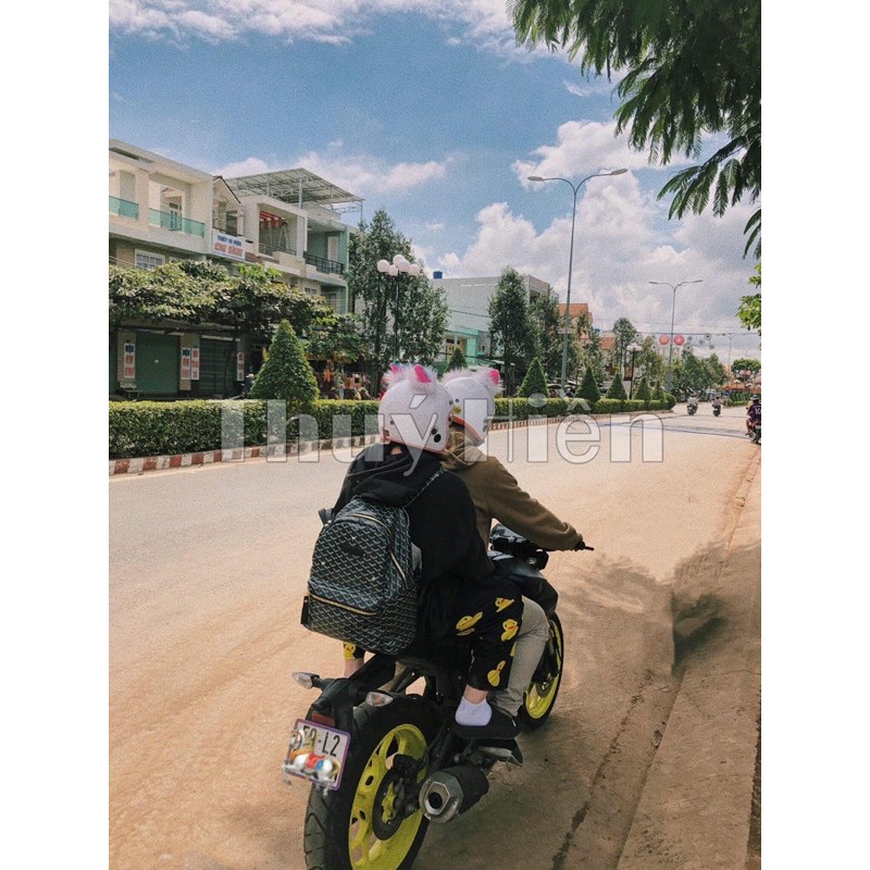 Balo Edmond Maison - Hàng Chính Hãng - Full phụ kiện- 3 màu: đen, xanh, trắng