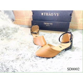 SD-0001	Giày sandal bít mũi nhung