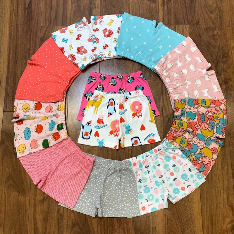 Set quần 💯 cotton cho bé mặc hè mát co dãn dễ chịu cho bé Giá đầu mùa 99k set 6 chiếc quá rẻ các chị oiiii ♥️♥️♥️♥️♥️♥️