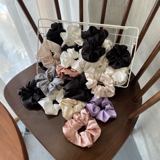 Chun buộc tóc scrunchy lụa (ảnh thật shop chụp)
