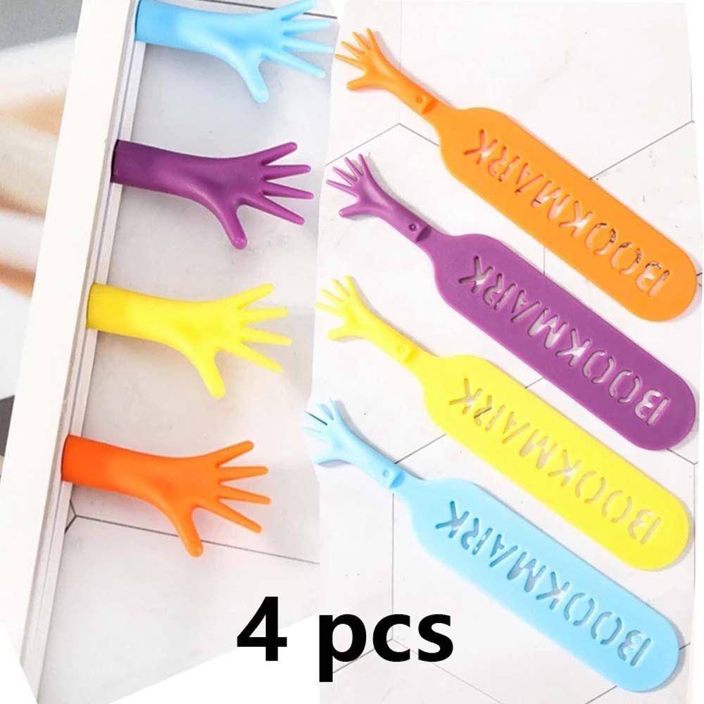 Hộp 4 Bookmark In Hình Ngón Tay Ngộ Nghĩnh