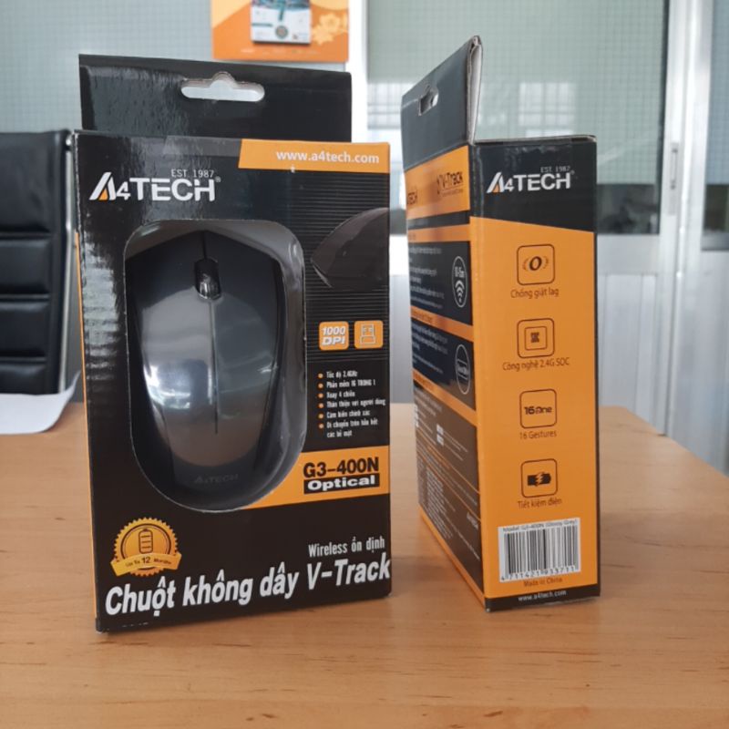 Chuột không dây A4Tech G3-400N
