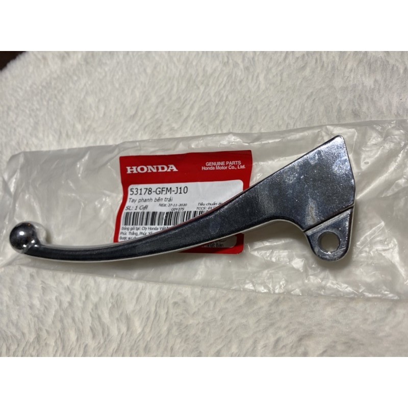 Tay Phanh Bên trái Lead 2018 hàng Honda chính hãng (Genuine Honda Lead 2018 Left Brake Lever) 53178-GFM-J10