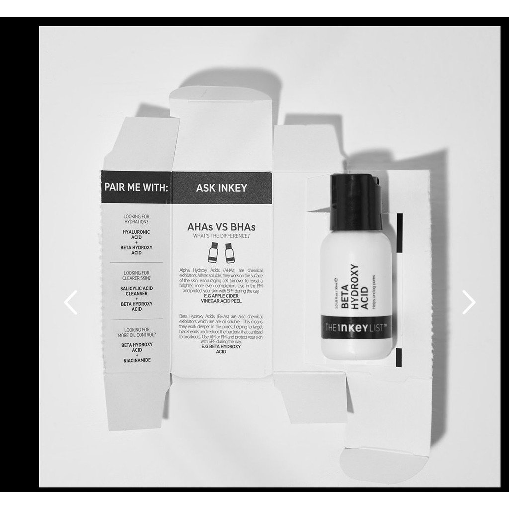 (Bill USA) Tinh chất tẩy da chết The INKEY List BHA Beta Hydroxy Acid Exfoliant 30ml | BigBuy360 - bigbuy360.vn