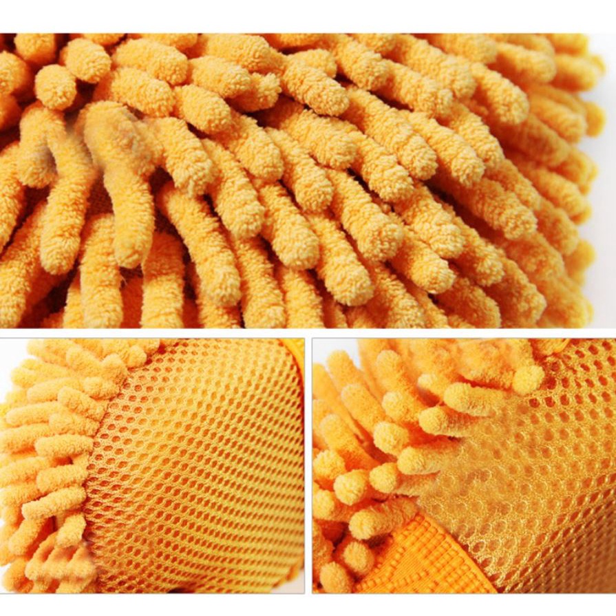 Mút Rửa Xe Chuyên Dụng Microfiber Siêu Mềm Mịn - Miếng Rửa Xe Hình San Hô Tiện Dụng