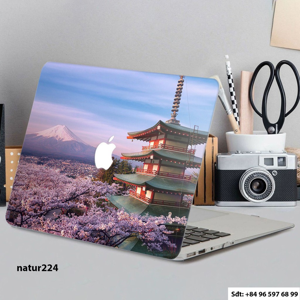 Skin dán Macbook Pro hình thiên nhiên x08 (chọn mẫu và mã máy trong phân loại)