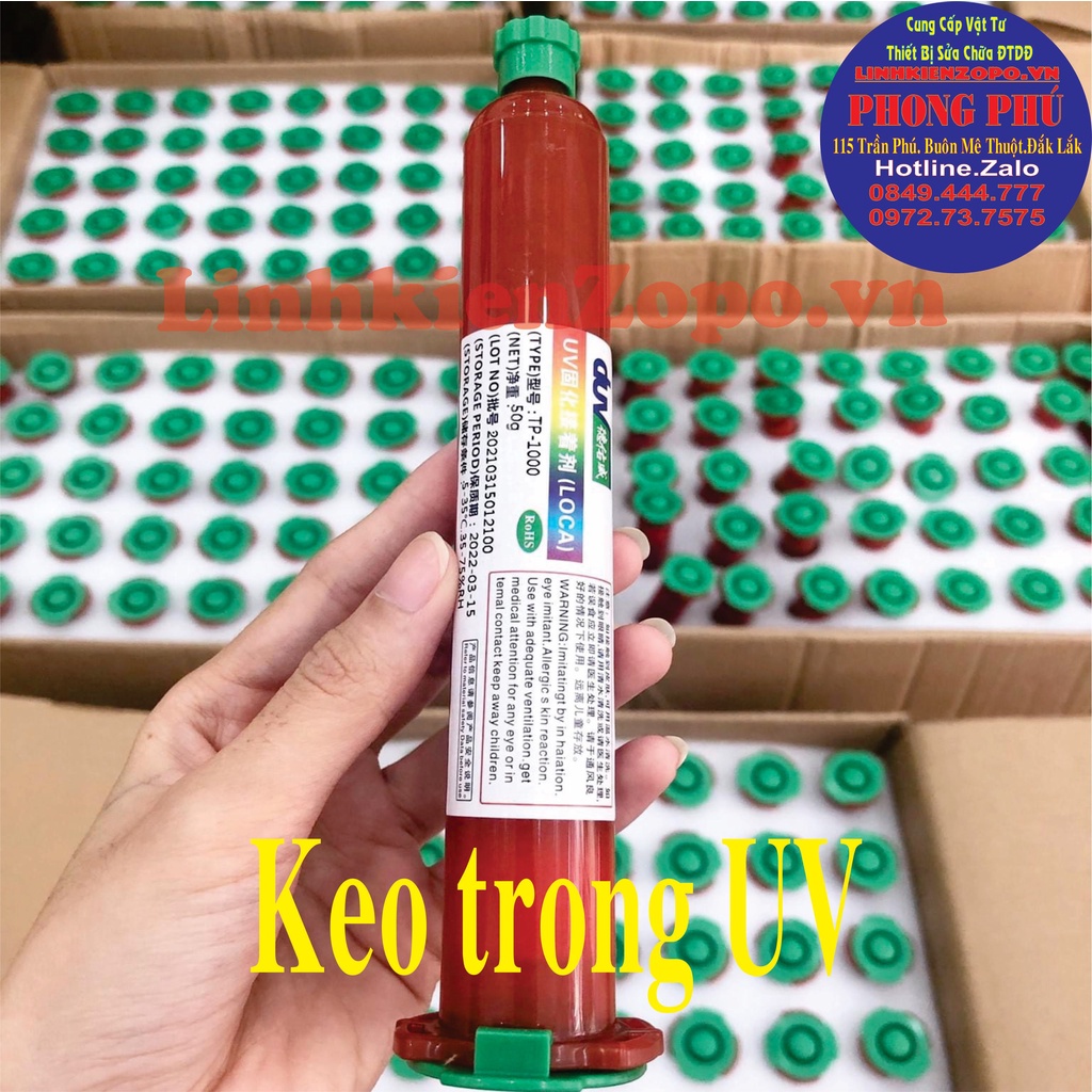 KEO NƯỚC UV