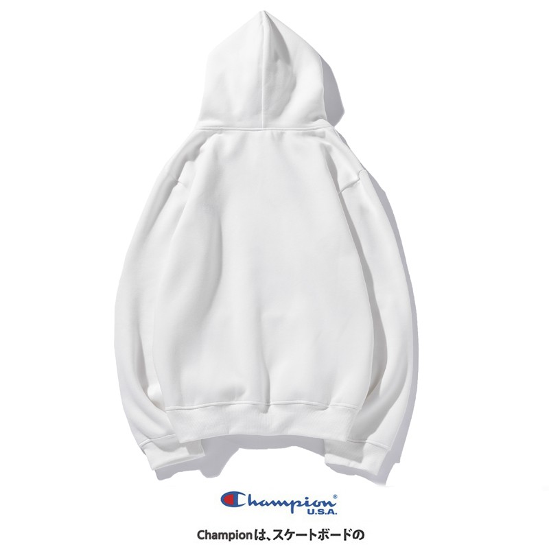 Áo hoodie SEIKO thêu họa tiết champion lớp lót lông cừu phong cách cổ điển