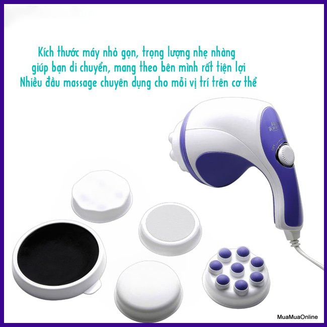 Máy Massage Cầm Tay Relax &amp; Spin Tone Cao Cấp