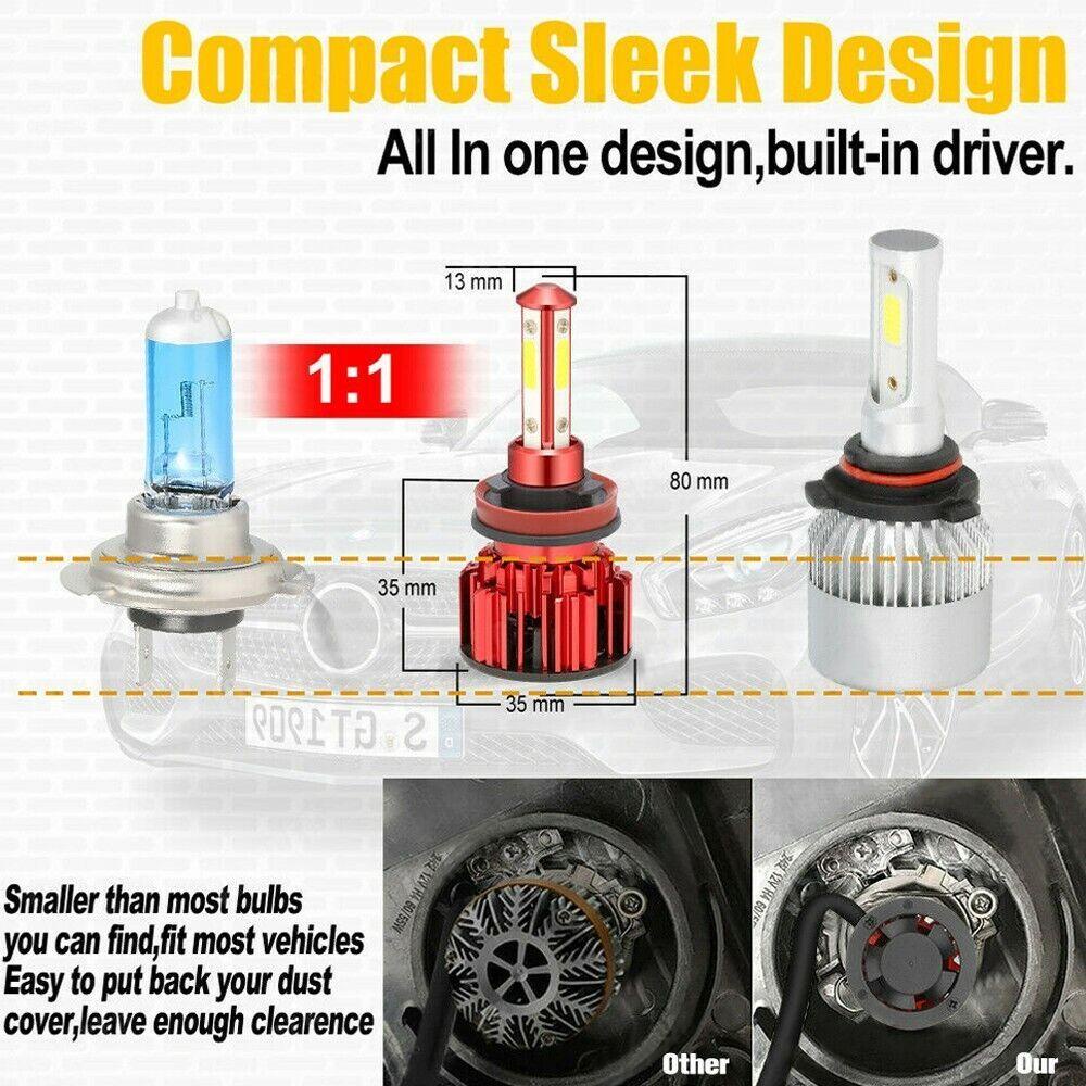 JONYE Set 2 Đèn Sương Mù H11 / H8 / H9 / H16 DRL Dành Cho Ô Tô