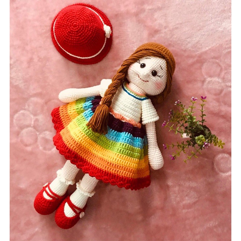 Búp bê len size lớn 45cm cho bé