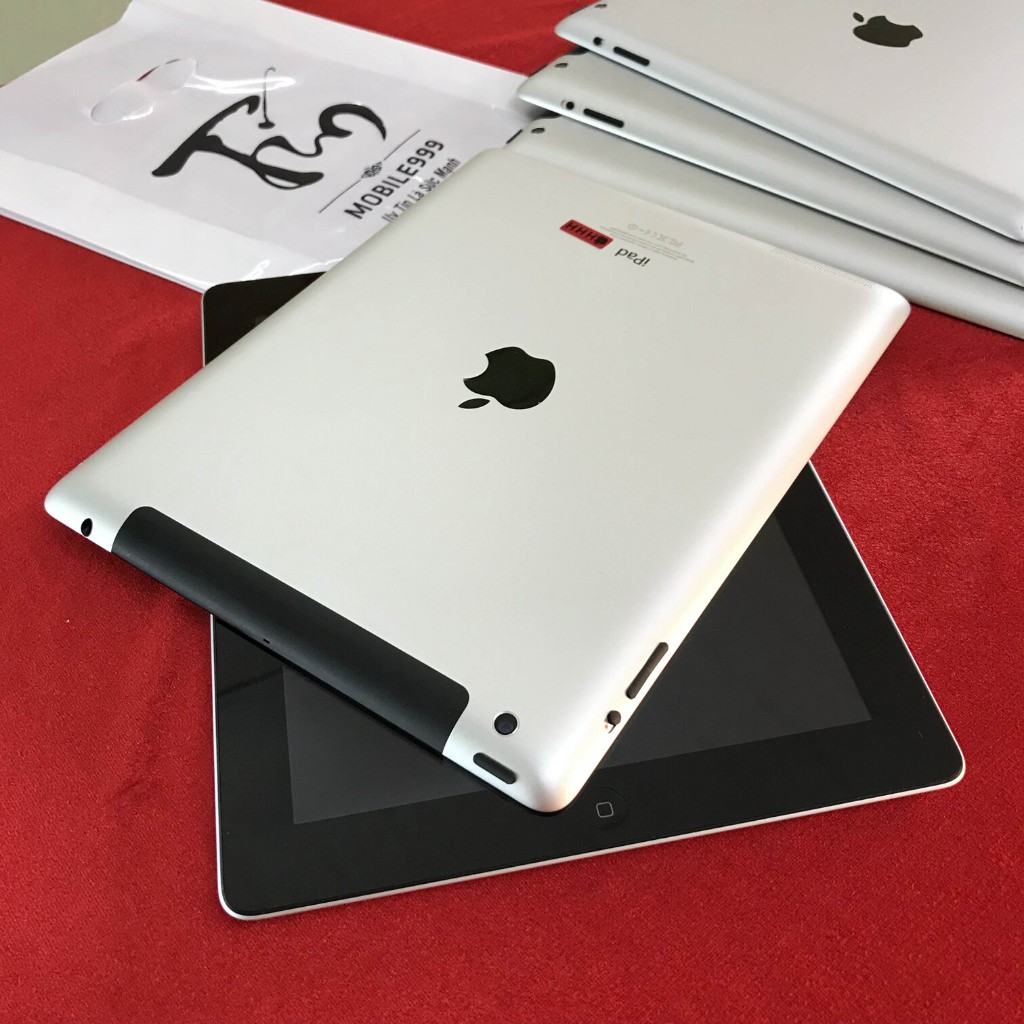 iPad 4 (Wifi + 4G) 32GB /64GB Zin Đẹp 99% Như Mới - Pin siêu bền - Màn siêu Đẹp - Loa siêu to MOBILE999