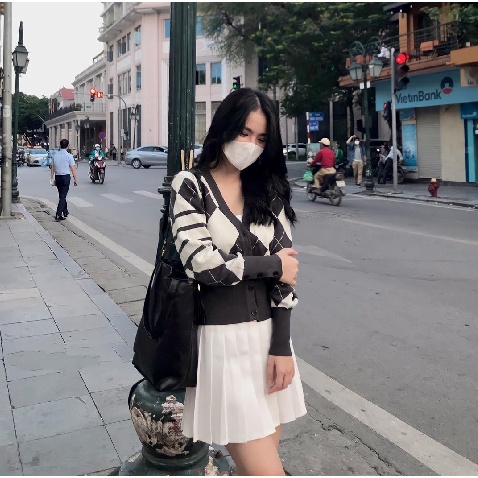 Chân Váy Xếp Ly Tennis Có Lót Trong Dáng Ngắn Phong Cách Hàn Quốc Dễ Thương SM31