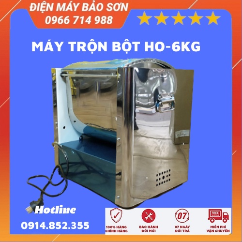 MÁY TRỘN BỘT HO-6KG CÔNG SUẤT 850W MÁY NHÀO BỘT MÁY TRỘN THỰC PHẨM ĐA NĂNG BẢO HÀNH 12 THÁNG