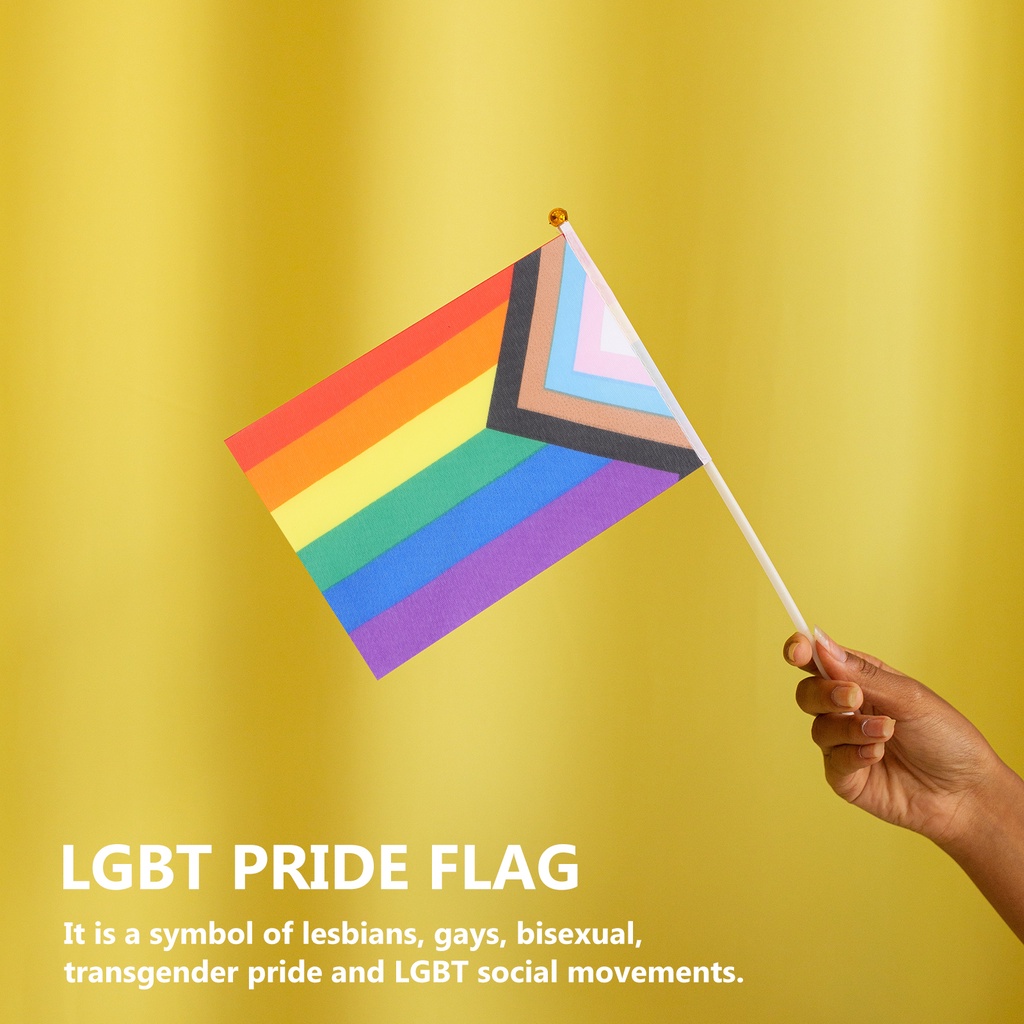 Set 6 Lá Cờ Cầm Tay 30 * 45cm Dùng Để Trang Trí Tiệc