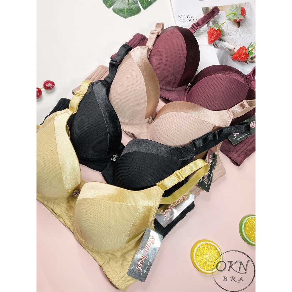 Áo Lót Bigsize Thái Lan Sisterhood 991 - Áo ngực cúp C mút mỏng mã 991