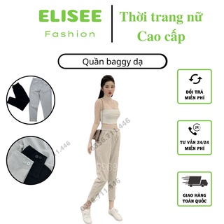 Quần baggy dạ 💥 SIÊU ĐẸP 💥 quần bó nữ đính khuy chân. làm điểm nhấn xinh xắn, nhẹ nhàng