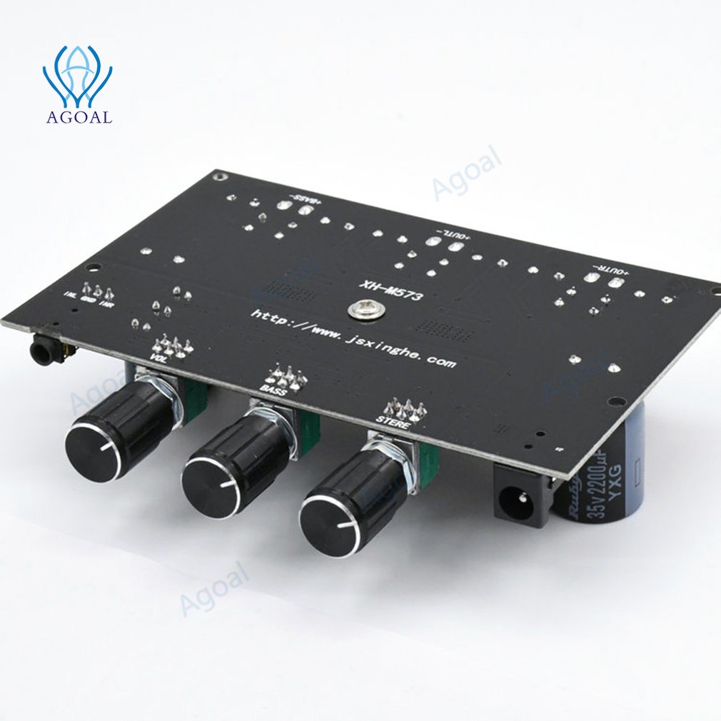 Bảng Mạch Khuếch Đại Âm Thanh Kỹ Thuật Số XH-M573 TPA3116D2 80W+80W+100W 2.1 TPA3116D2 1.2MHZ
