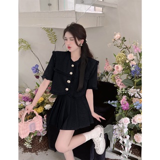 (ORDER) Set trang phục tweed tiểu thư cao cấp