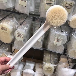 Bàn chải cọ lưng Muji Nhật Bản - Chính hãng