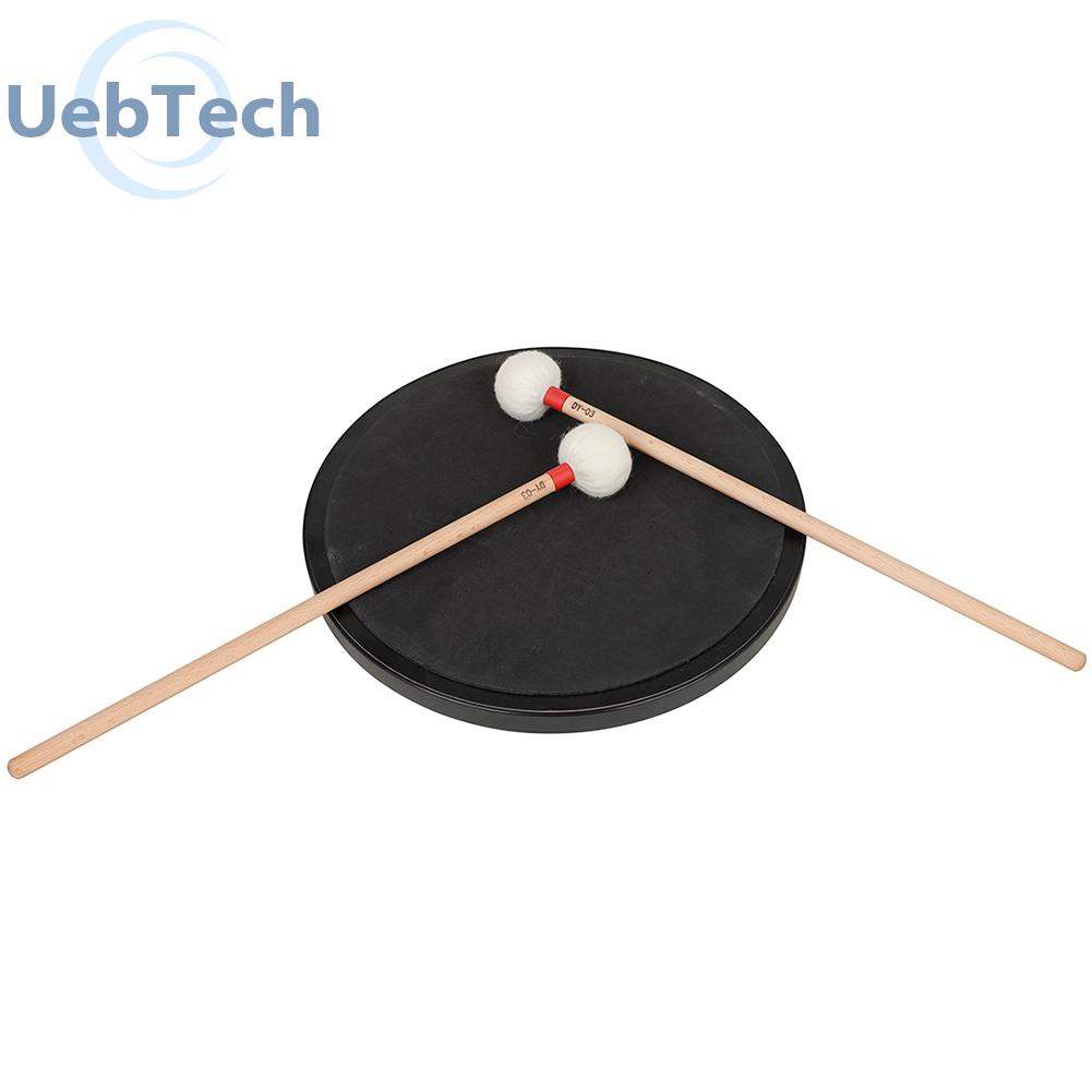 Bộ 2 Dùi Đánh Trống Đầu Nỉ Mềm Tay Cầm Bằng Gỗ